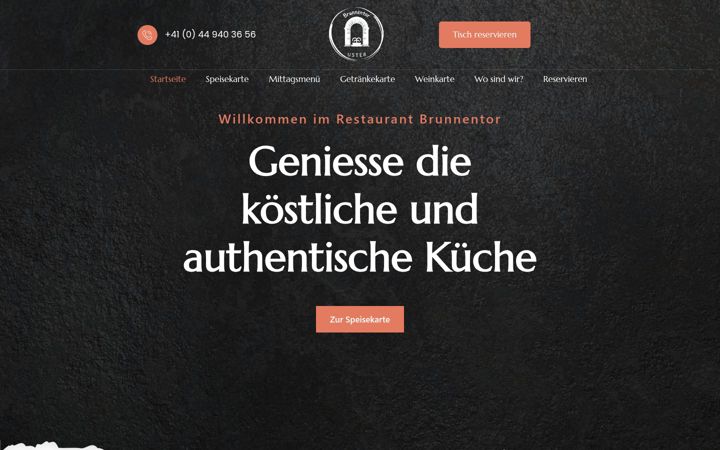 Screenshot of brunnentor-uster.ch