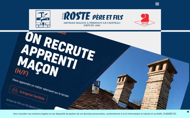 Screenshot ta' bruno-roste.com