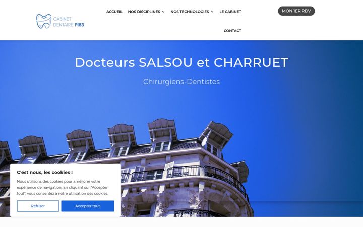 Screenshot of bruno-salsou.fr