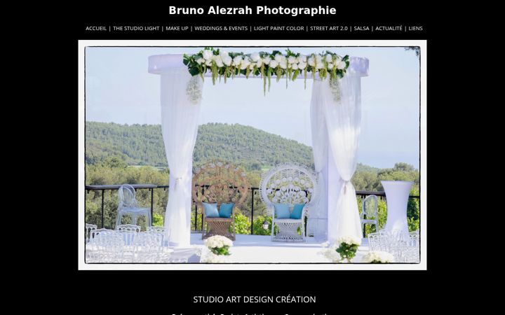 Screenshot of brunoalezrahphotographie.com