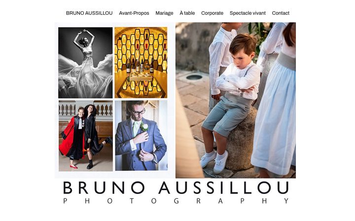 Screenshot of brunoaussillou.fr