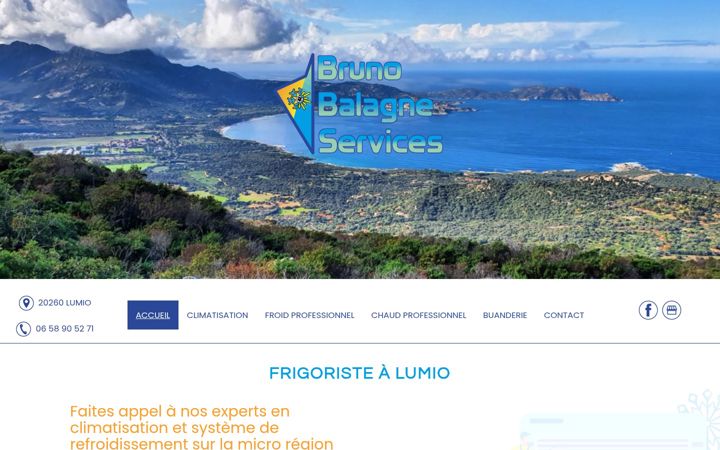Screenshot of brunobalagneservices.fr