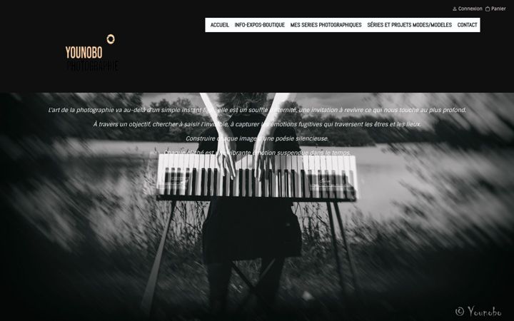 Screenshot of brunobourlephotographie.fr