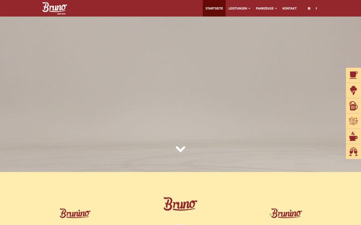 Screenshot of brunobus.de