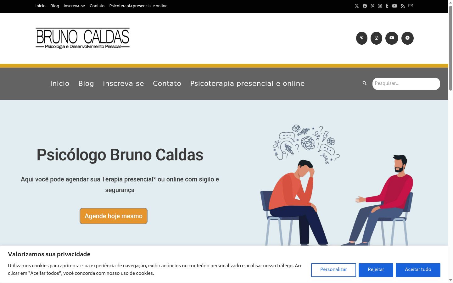 Sutikimo reklamjuostės, rodytos prieš bet kokią sąveiką, ekrano kopija