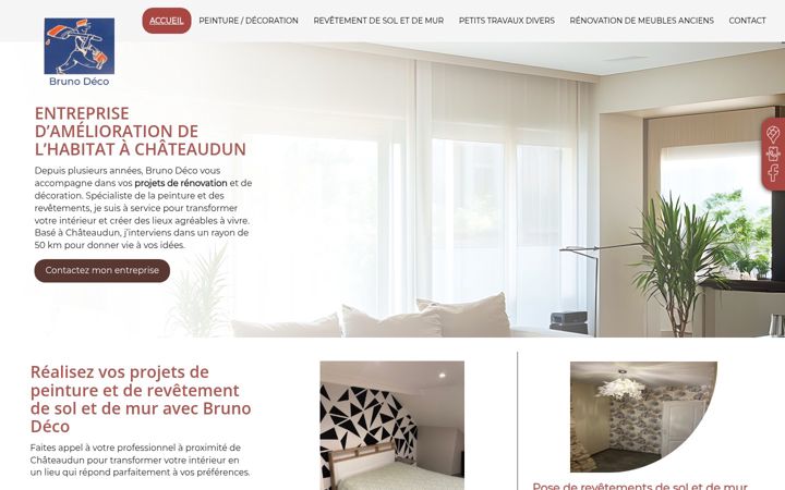 Screenshot of brunodeco.fr