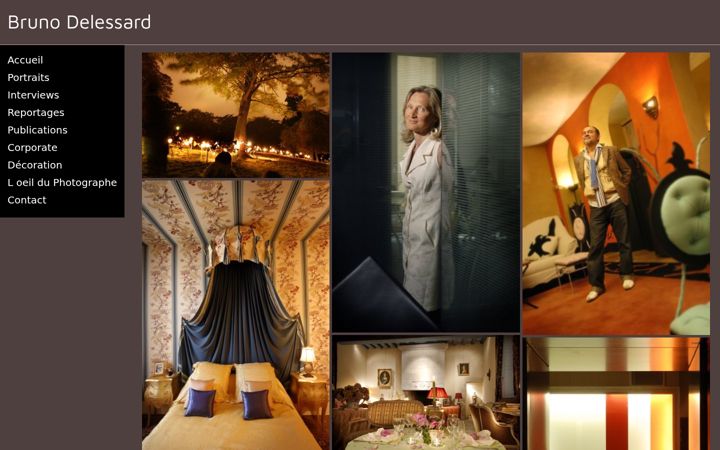 Screenshot of brunodelessard.fr