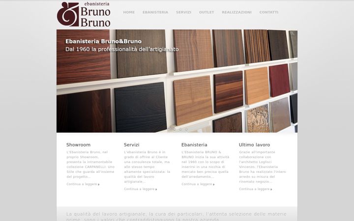 Screenshot of brunoebruno.it