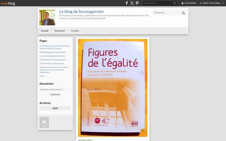 Screenshot of brunogarnier.com