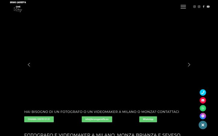 Screenshot of brunogarreffa.eu