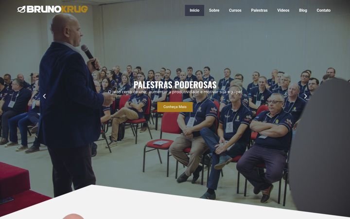 Screenshot of brunokrug.com.br
