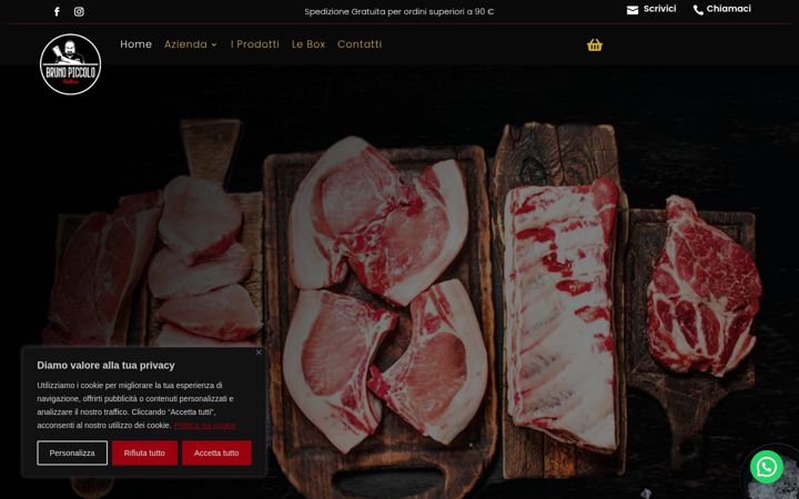 Screenshot of brunopiccolo.it