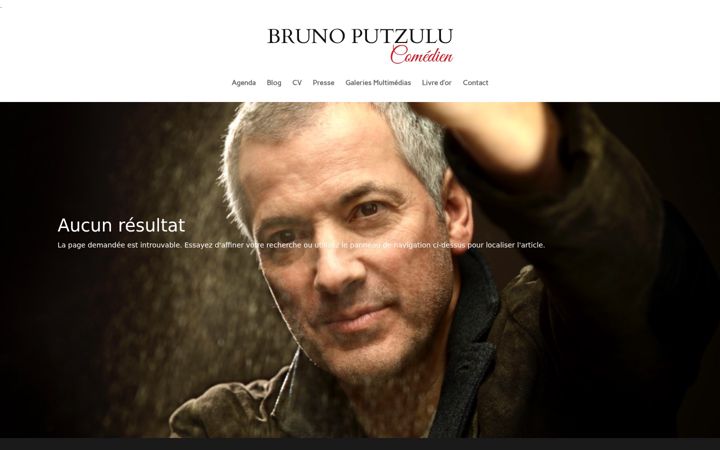 Screenshot of brunoputzulu.fr