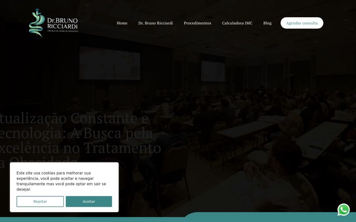 Screenshot stránky brunoricciardi.com.br
