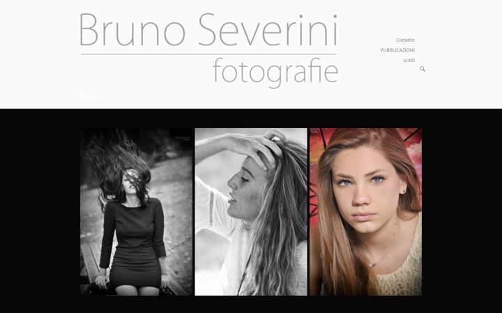 Screenshot of brunoseverini.it