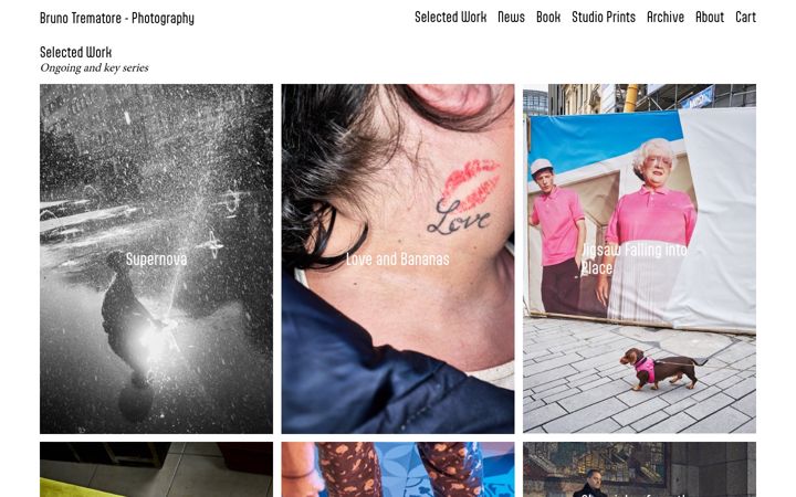 Screenshot of brunotrematore.com