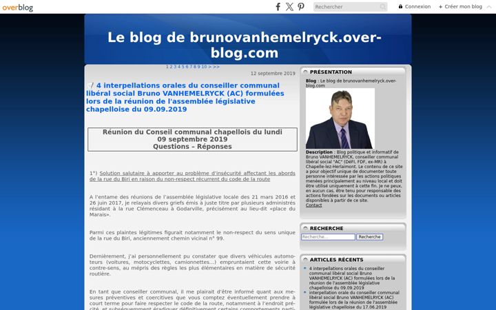 Screenshot di brunovanhemelryck.be