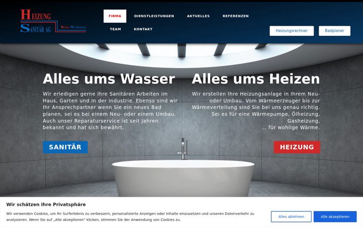 Screenshot of brunoweidmann.ch