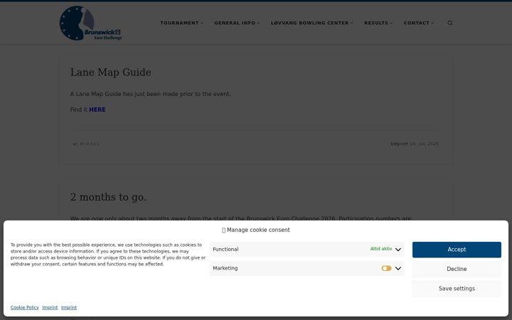 Screenshot of brunswickeurochallenge.com