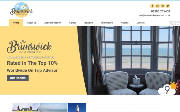 Screenshot of brunswickweymouth.co.uk