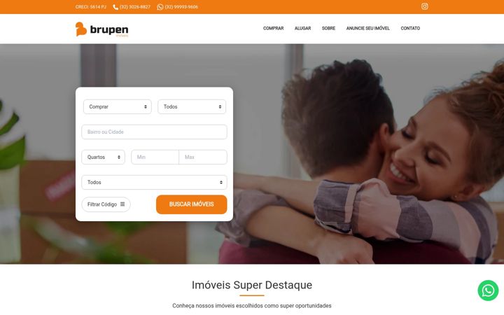 Screenshot di brupen.com.br