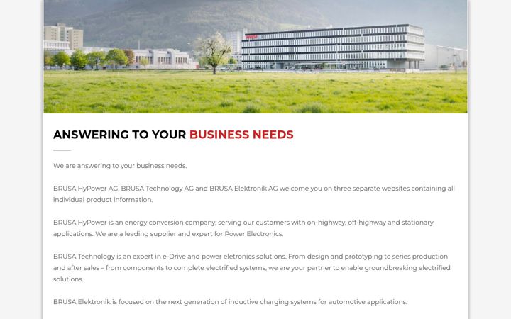Screenshot of brusa.biz