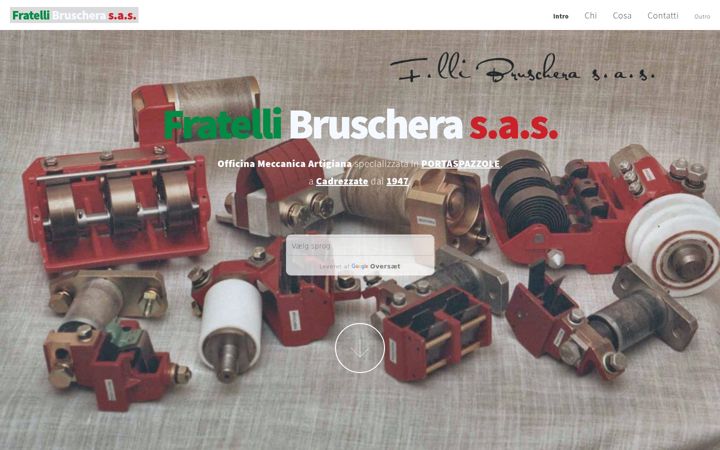 Screenshot of bruschera.it