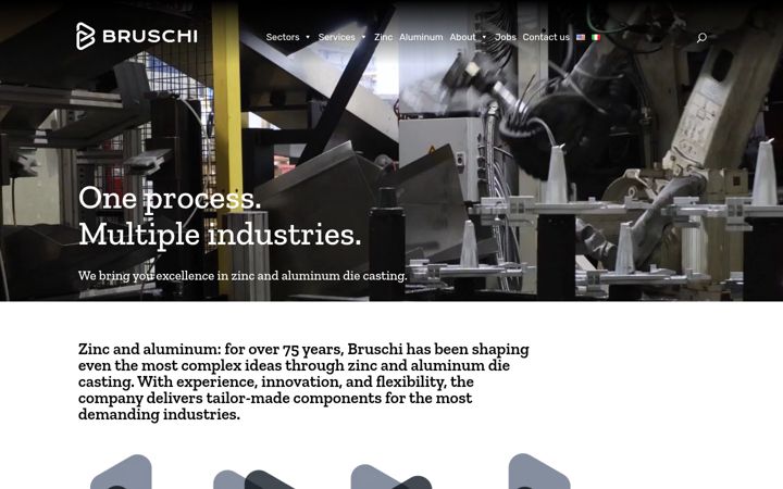 Screenshot of bruschitech.com