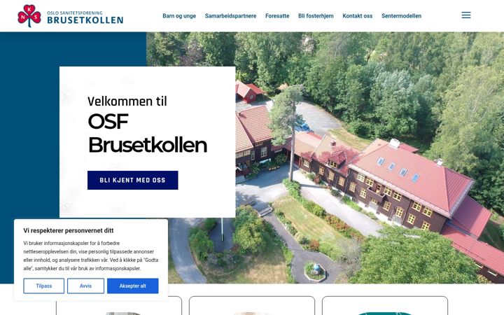 Screenshot ta' brusetkollen.no