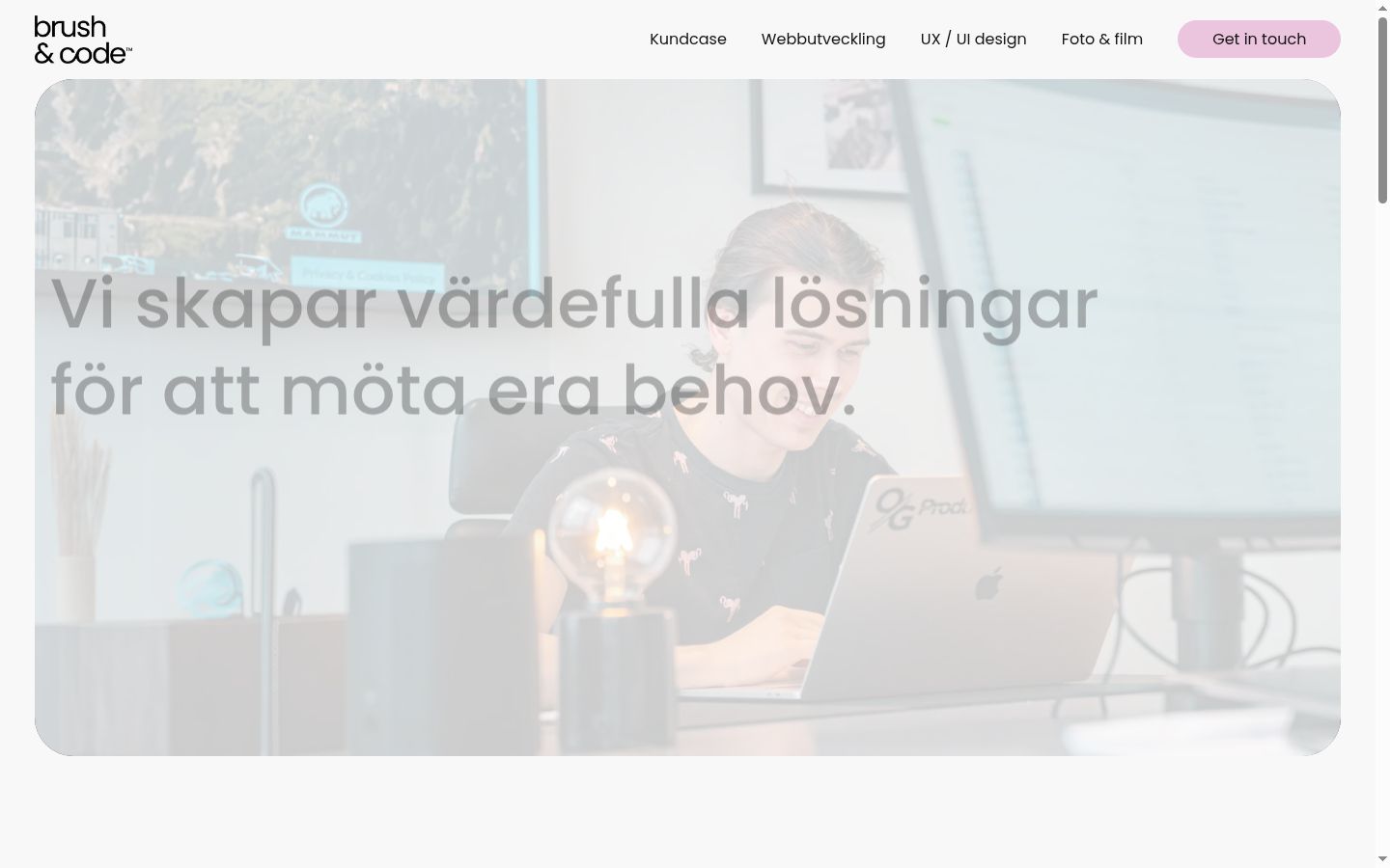 Screenshot des Einwilligungsbanners vor jeglicher Interaktion