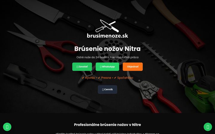 Screenshot of brusimenoze.sk
