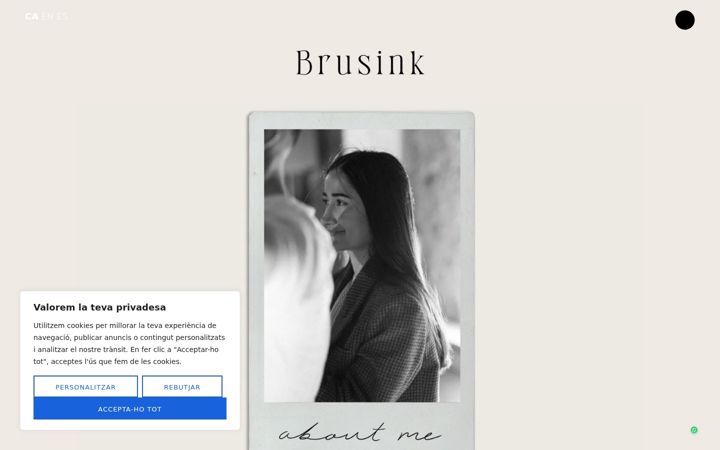 Screenshot of brusink.com