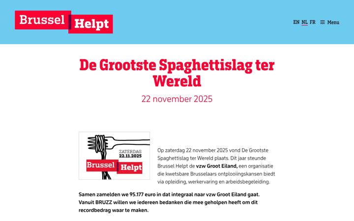 Screenshot ta' brusselhelpt.be