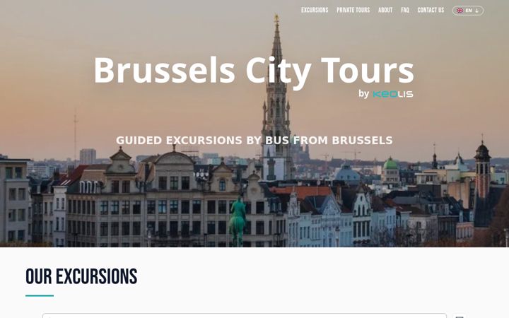 Screenshot of brussels-city-tours.com
