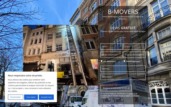 Ekrano kopija brussels-move.be