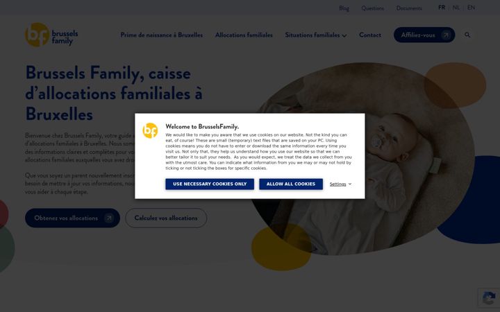 Képernyőkép: brusselsfamily.be