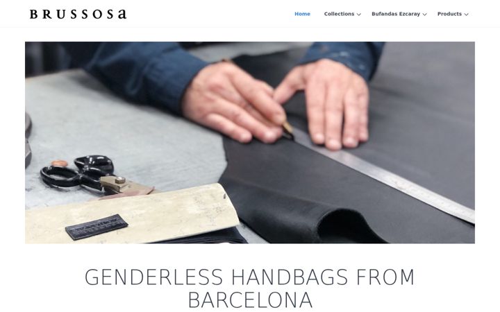 Screenshot of brussosa.com