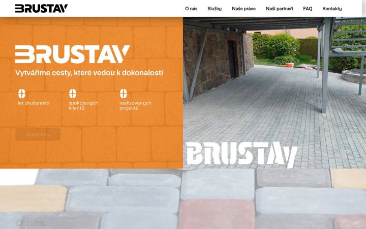 Zrzut ekranu brustav.cz