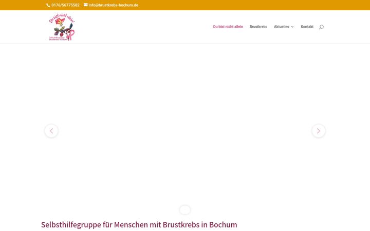 Screenshot of brustkrebs-bochum.de