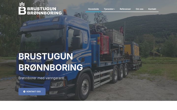 Screenshot of brustugun.no