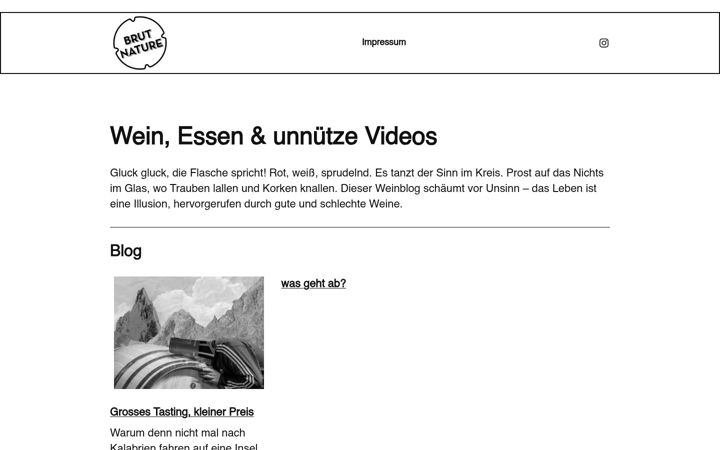 Screenshot of brut-nature.de