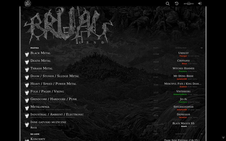 Screenshot of brutalland.pl