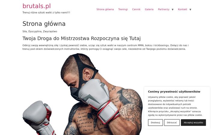 Screenshot van brutals.pl