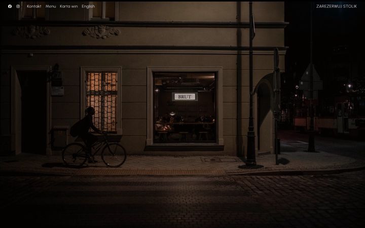 Screenshot of brutbistro.com