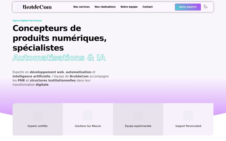 Screenshot of brutdecom.fr