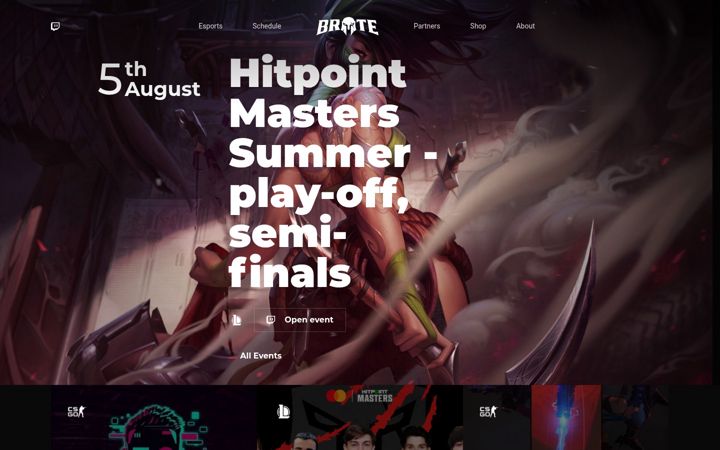 Screenshot of brute.gg