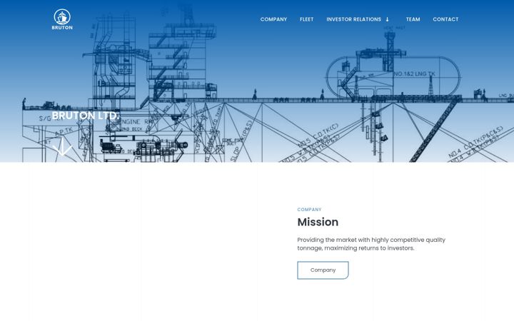 Screenshot of bruton-ltd.com