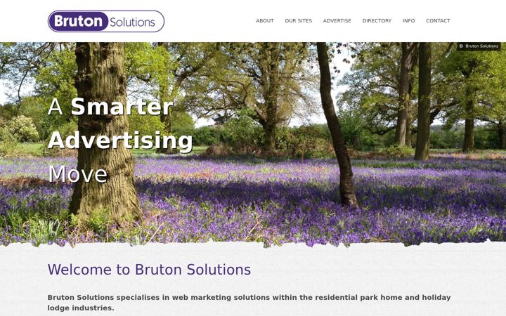Screenshot of brutonsolutions.co.uk
