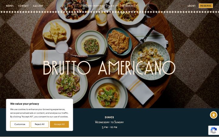Screenshot of bruttoamericano.com