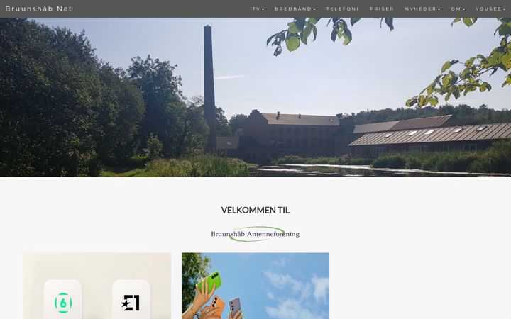 Screenshot of bruunshaab.net